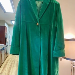 Vintage Velvet Coat